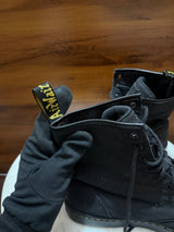 Dr. Martens Combs Canvas Lace-Up Casual Boots