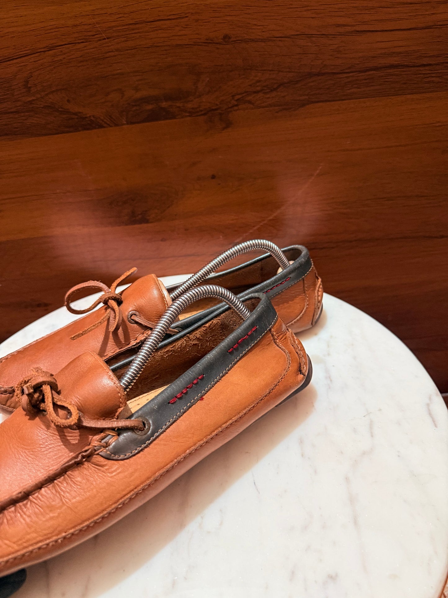 G.H. Bass & Co. Leather Camp Moc Boat Shoes