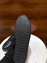 Chanel Interlocking CC Embroidered Leather Low-Top Sneakers