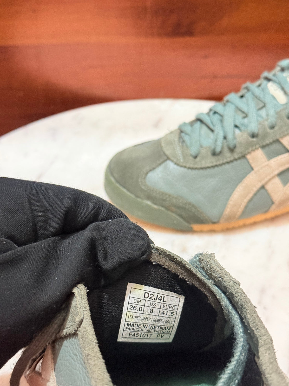 Onitsuka Tiger Mexico 66 Leather Sneakers