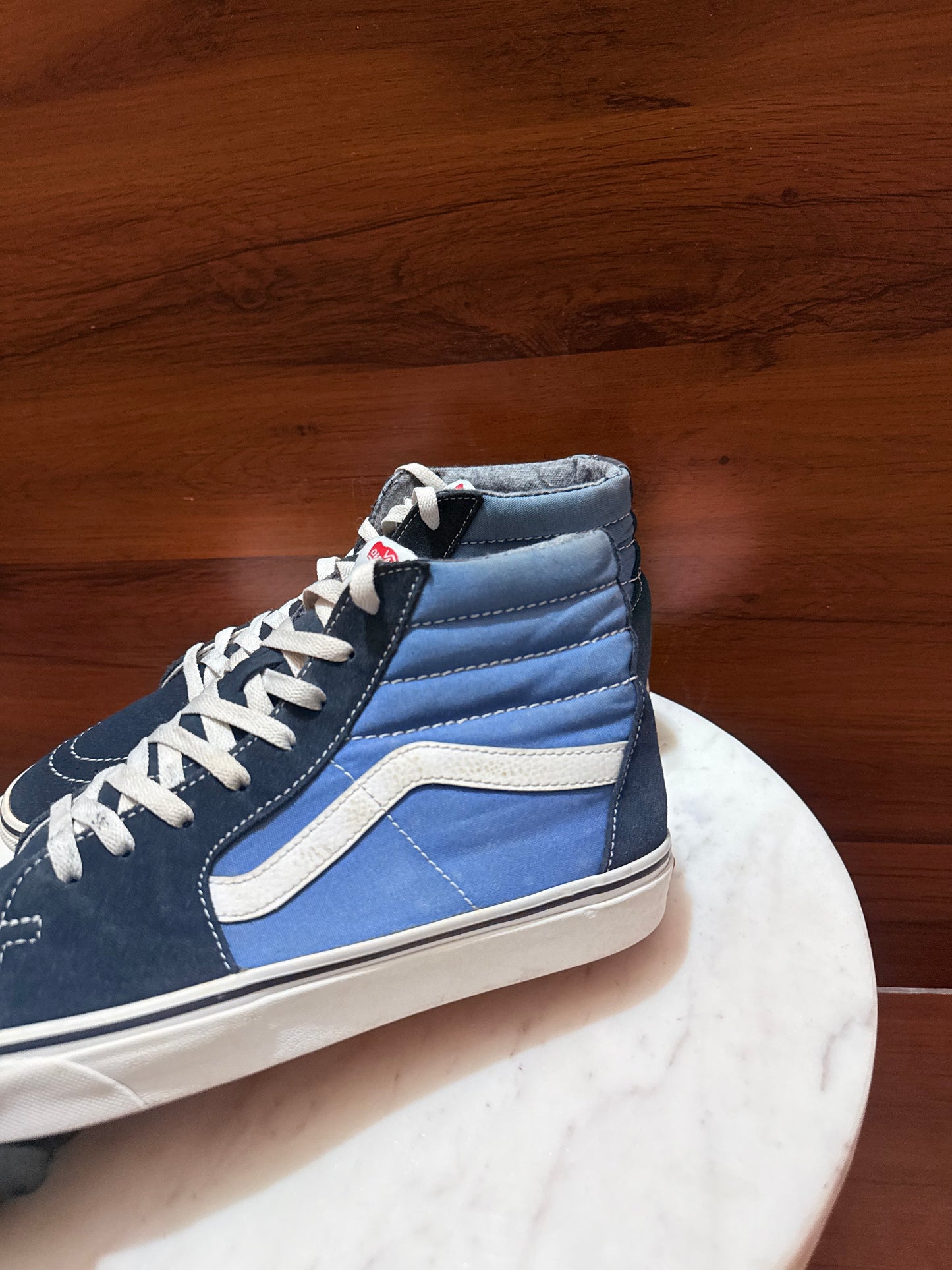 Vans Sk8-Hi Suede & Canvas High-Top Sneakers