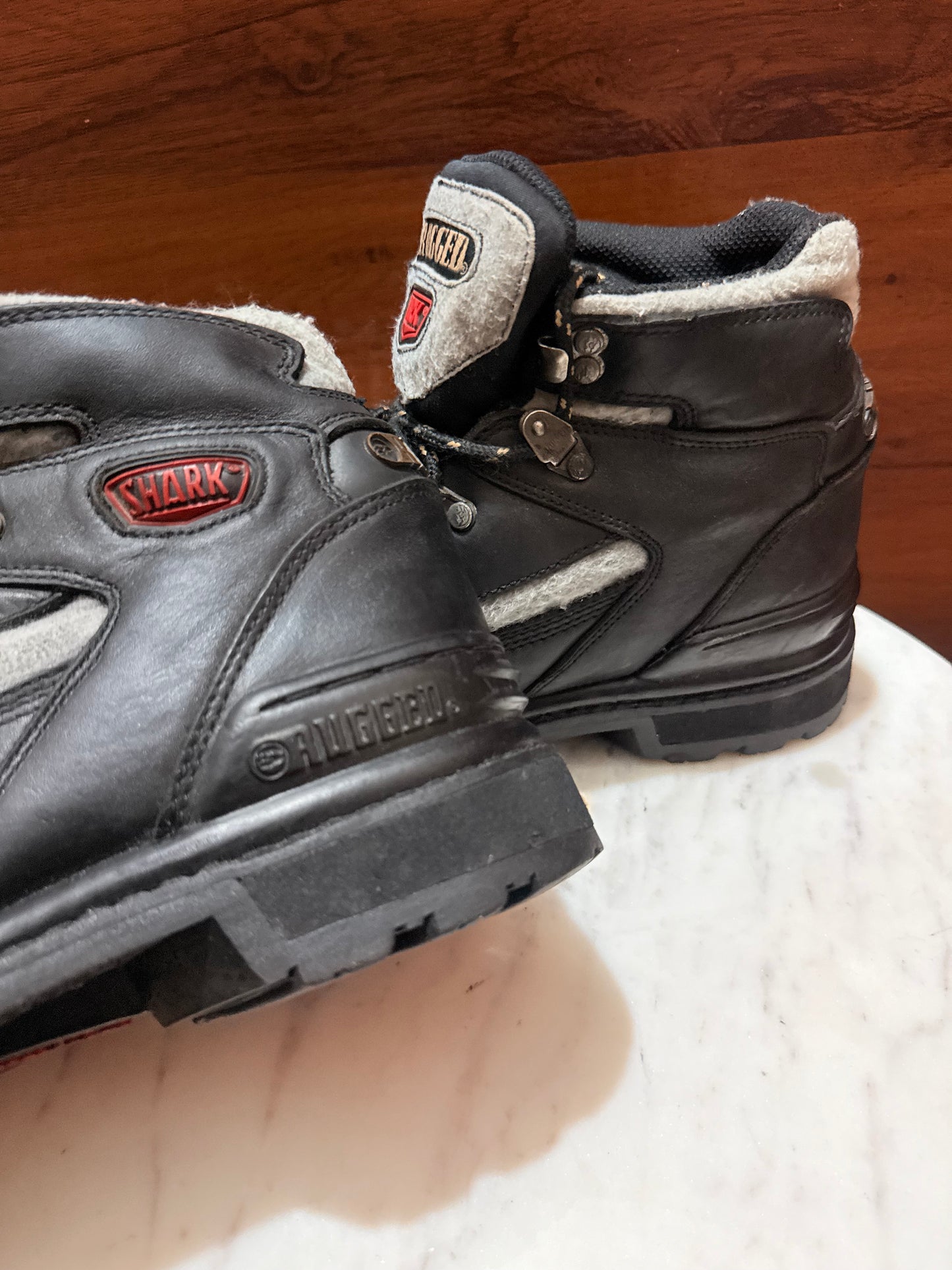 Rugged Shark Outdoor Leather Boots