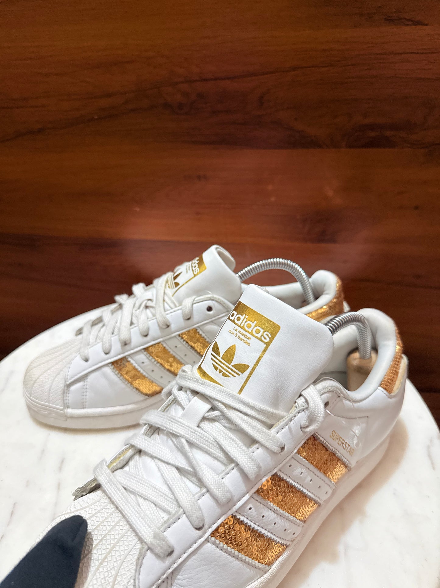 adidas Superstar Gold Sequin