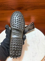 Tod's Calf Hair & Patent Leather Gommino Driving Loafers