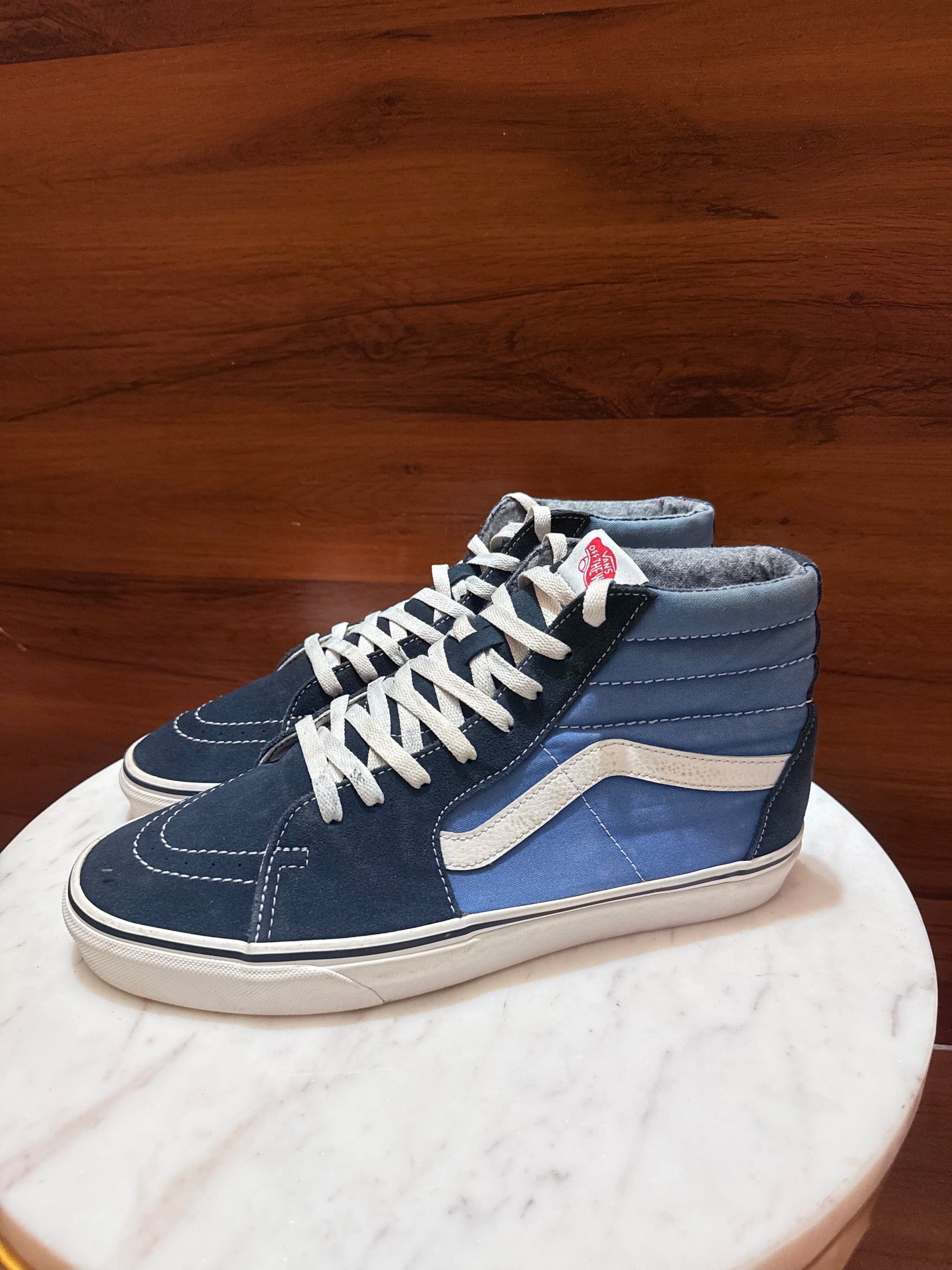 Vans Sk8-Hi Suede & Canvas High-Top Sneakers