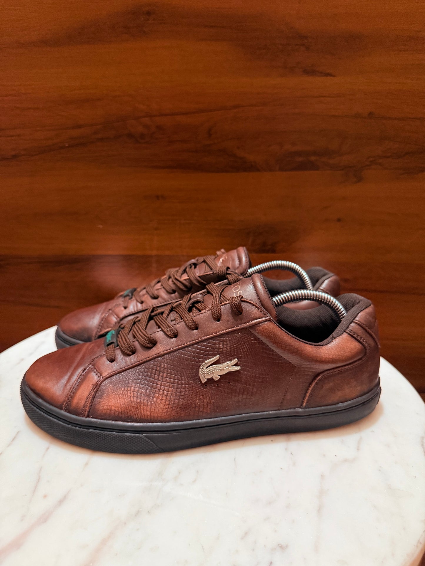 Lacoste Carnaby Evo Textured Leather