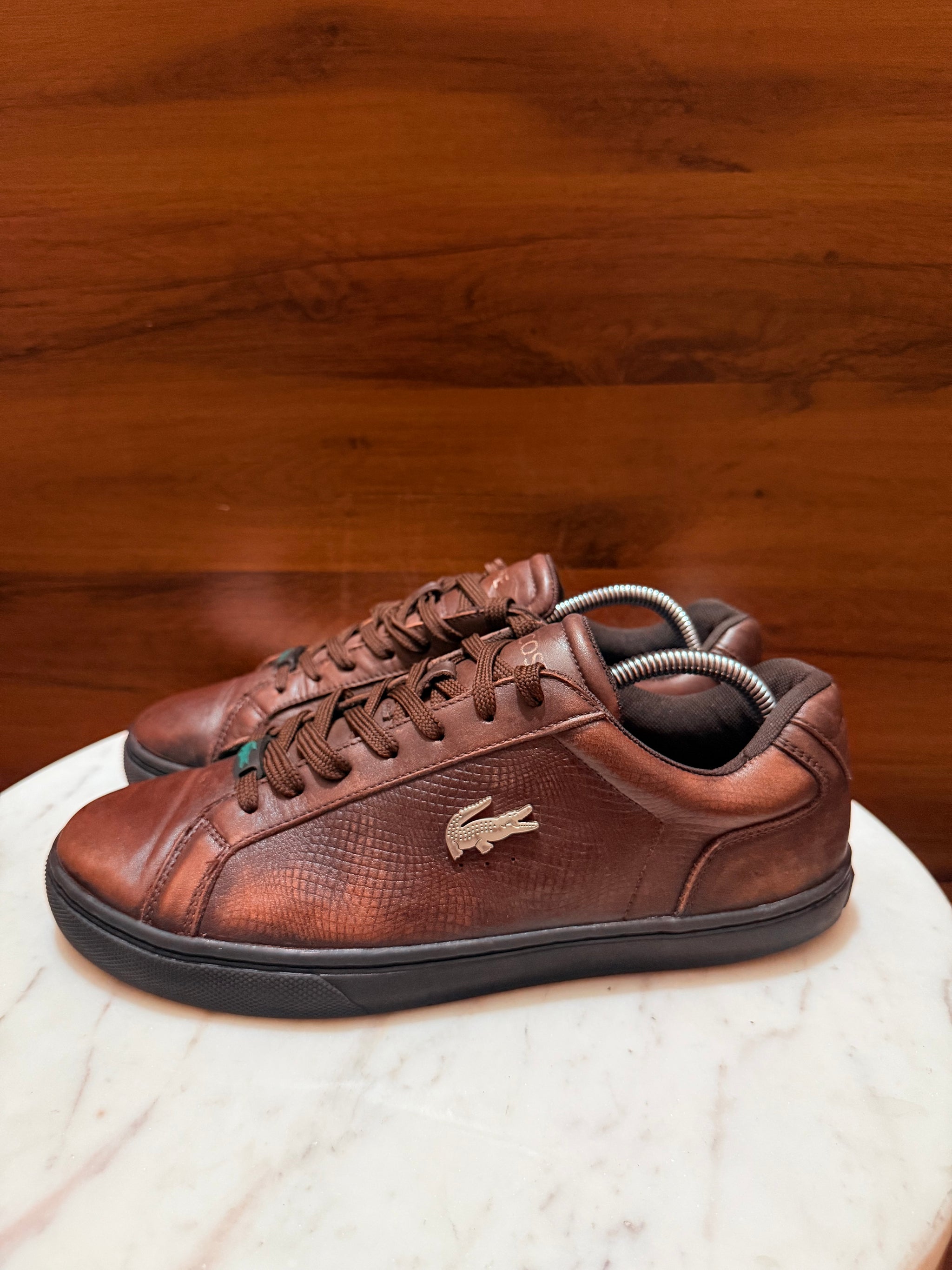 Lacoste Carnaby Evo Textured Leather