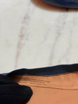Tory Burch Minnie Travel Logo Medallion Leather Ballet Flats