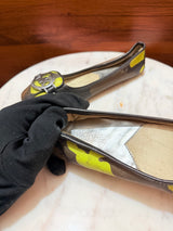 Michael Kors Fulton Camouflage Logo Medallion Ballet Flats