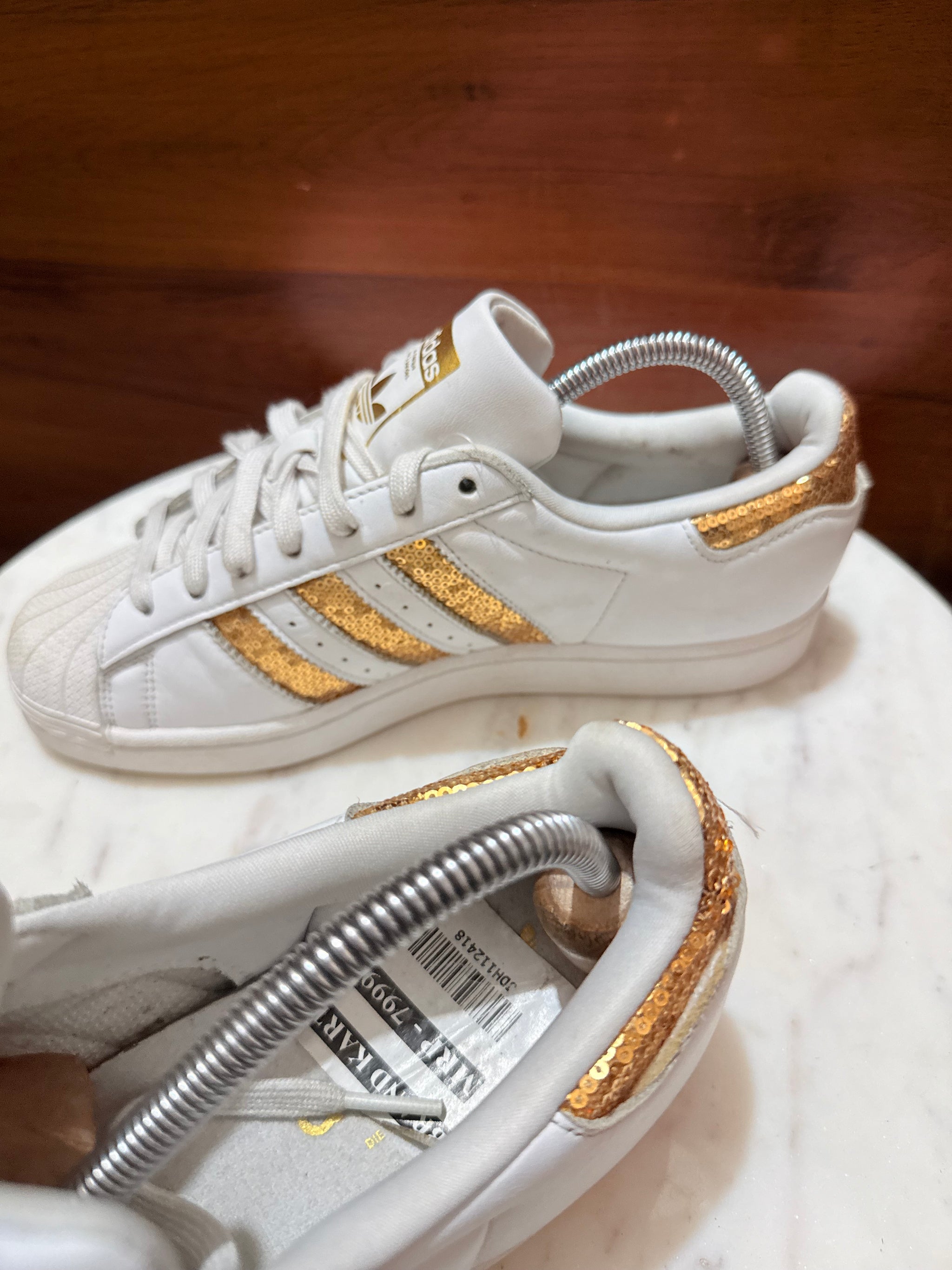 adidas Superstar Gold Sequin