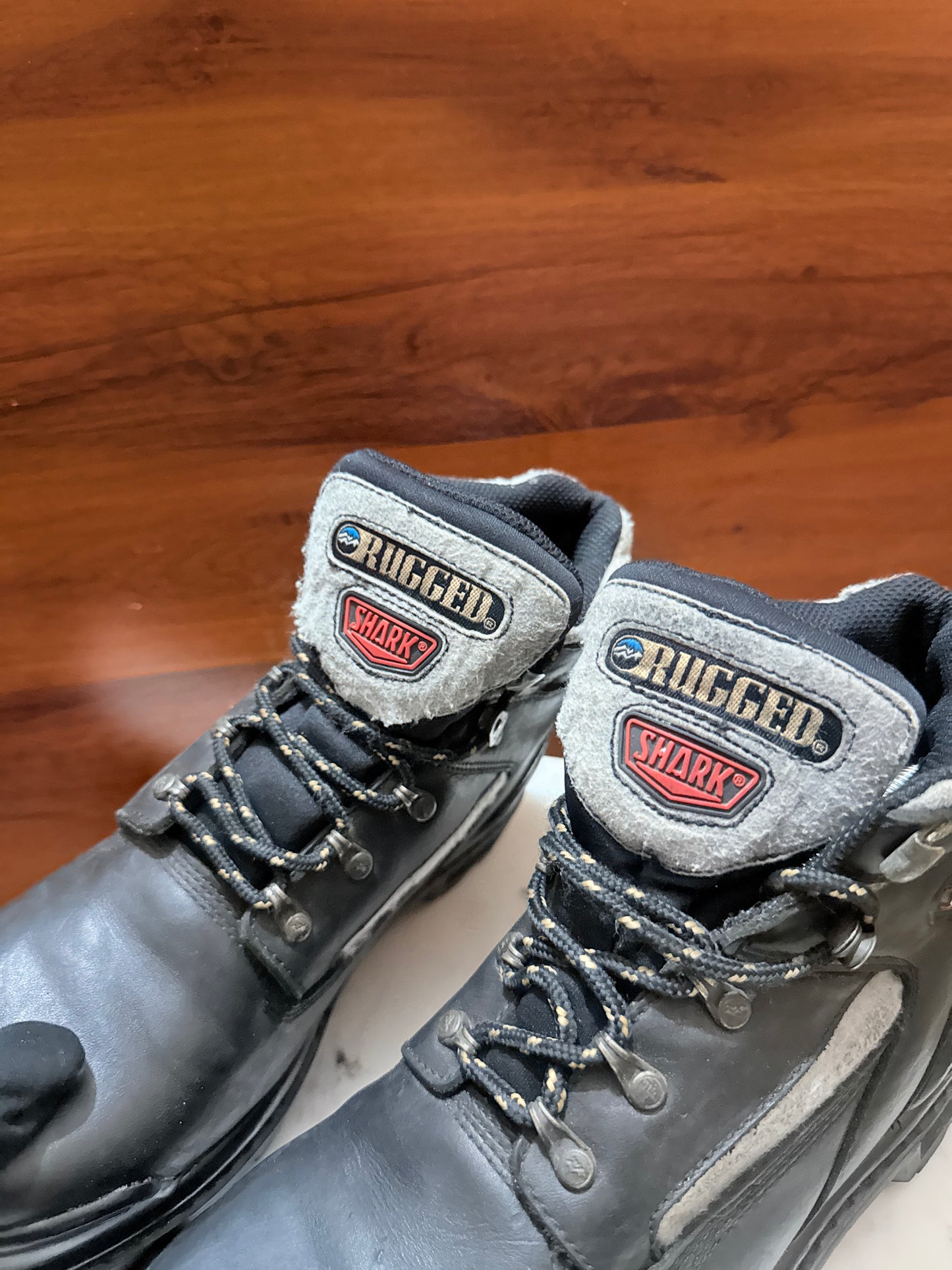 Rugged Shark Outdoor Leather Boots