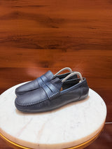 Rosso Brunello Nubuck Leather Penny Loafers