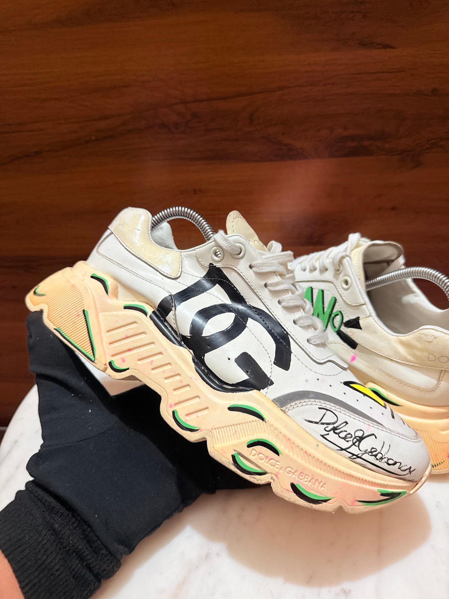 Dolce & Gabbana Graffiti Super King Sneakers