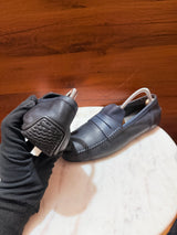 Rosso Brunello Nubuck Leather Penny Loafers