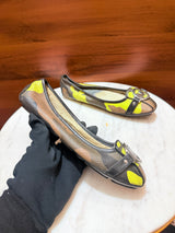Michael Kors Fulton Camouflage Logo Medallion Ballet Flats