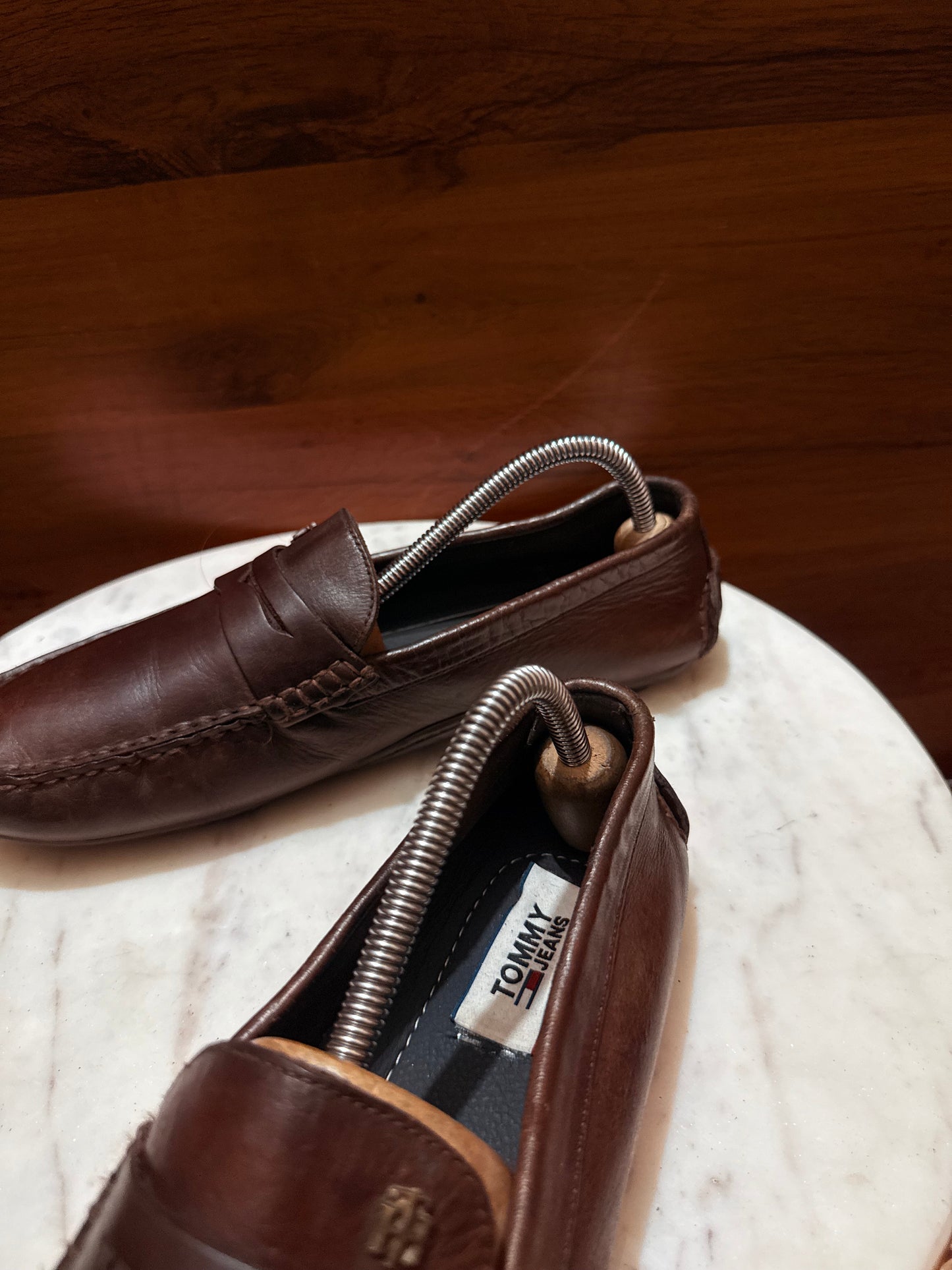 Tommy Hilfiger Web Stripe Penny Driver Loafers