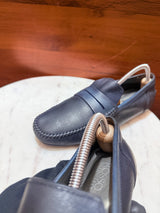 Rosso Brunello Nubuck Leather Penny Loafers