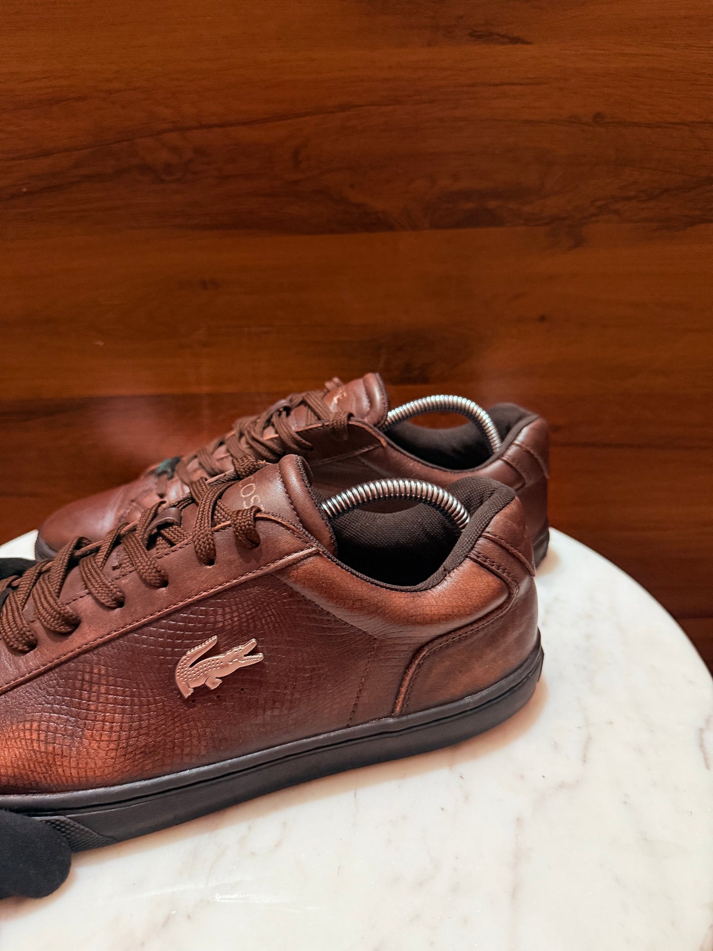 Lacoste Carnaby Evo Textured Leather