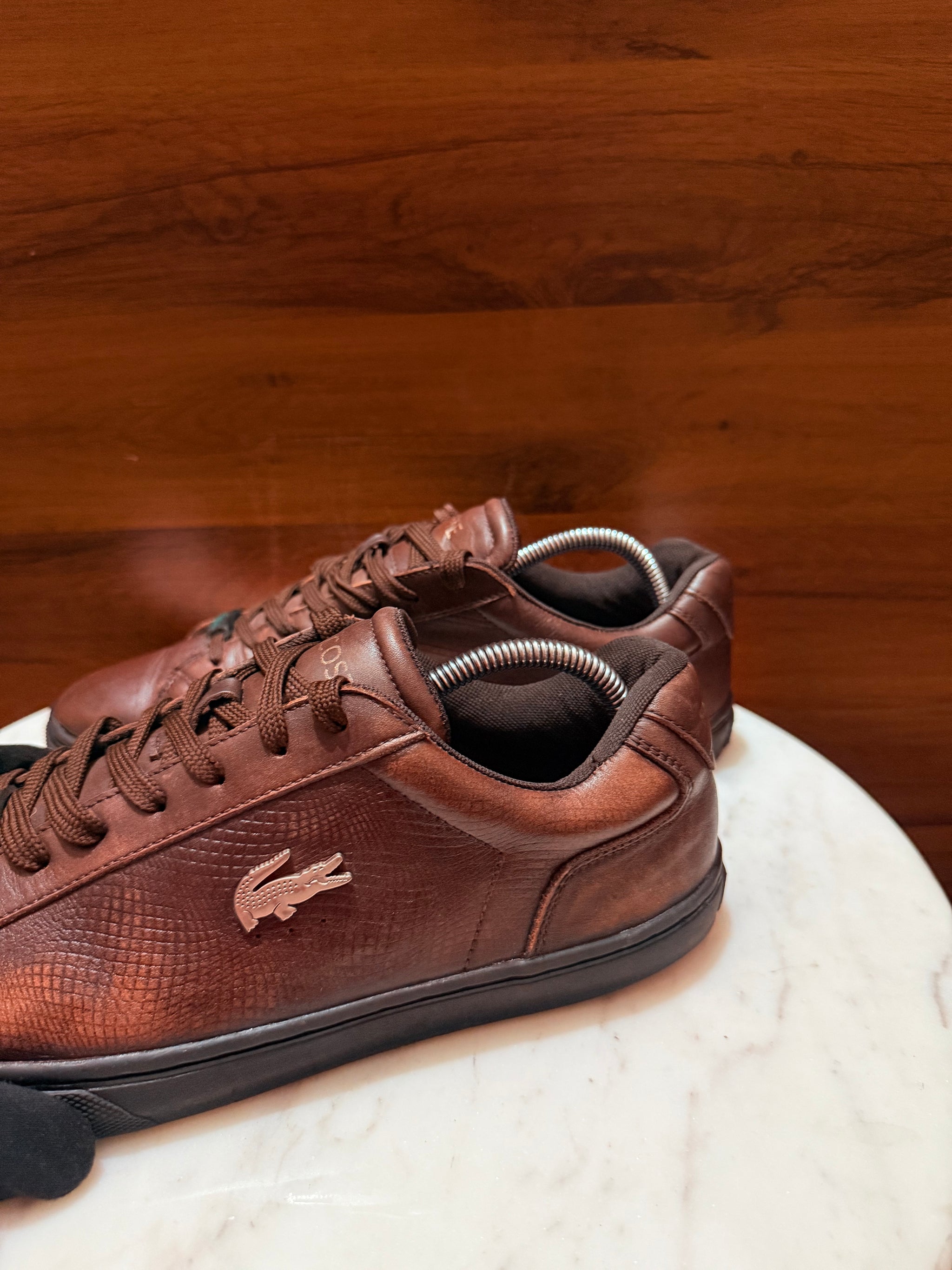 Lacoste Carnaby Evo Textured Leather