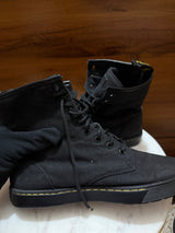Dr. Martens Combs Canvas Lace-Up Casual Boots