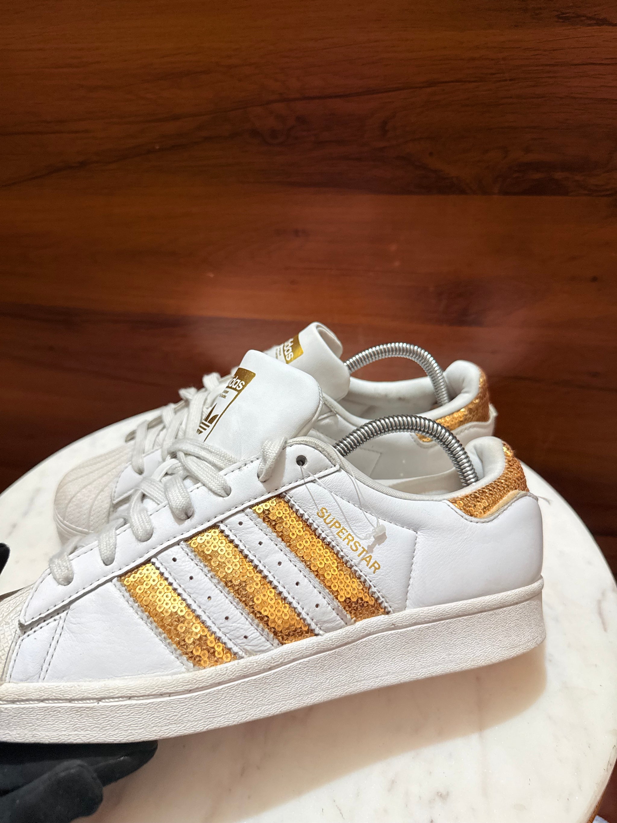 adidas Superstar Gold Sequin