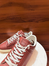 Balmain Monogram Embossed B-Court Leather Sneakers