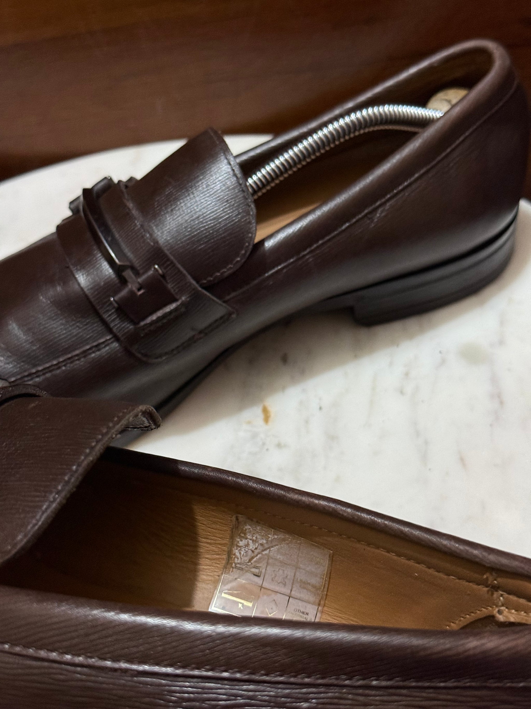 BOSS Hugo Boss Grain Leather Loafers