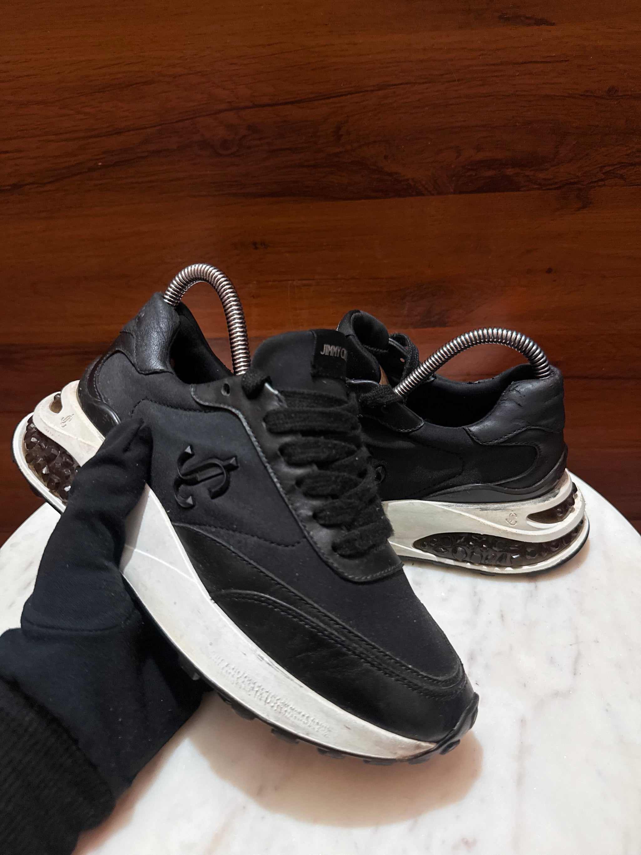 Jimmy Choo Memphis Low-Top Sneakers
