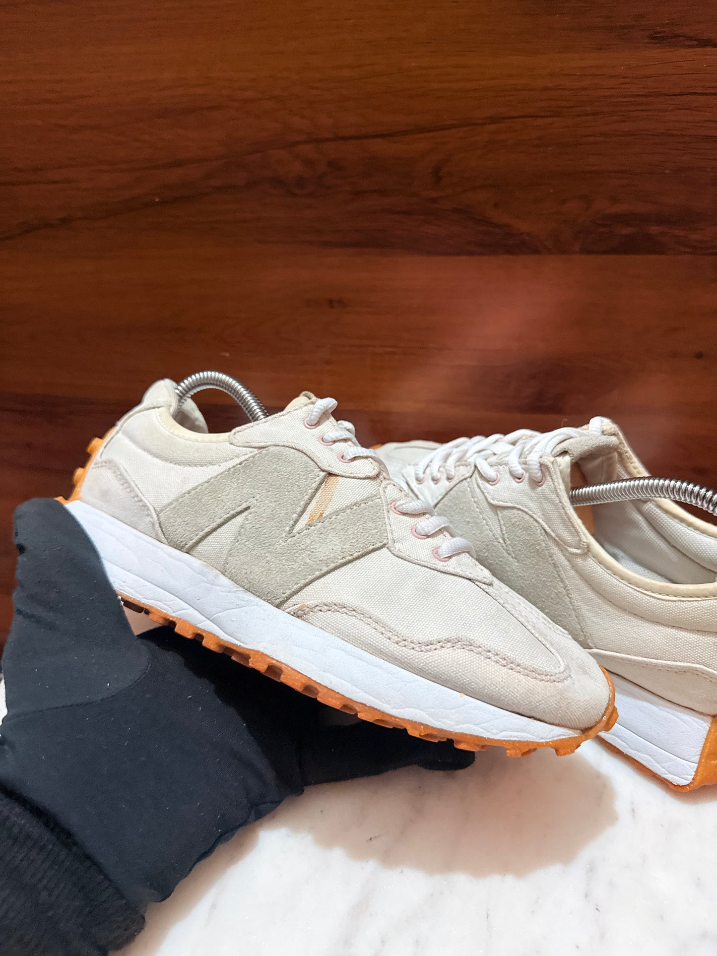 New Balance 327 Canvas & Suede