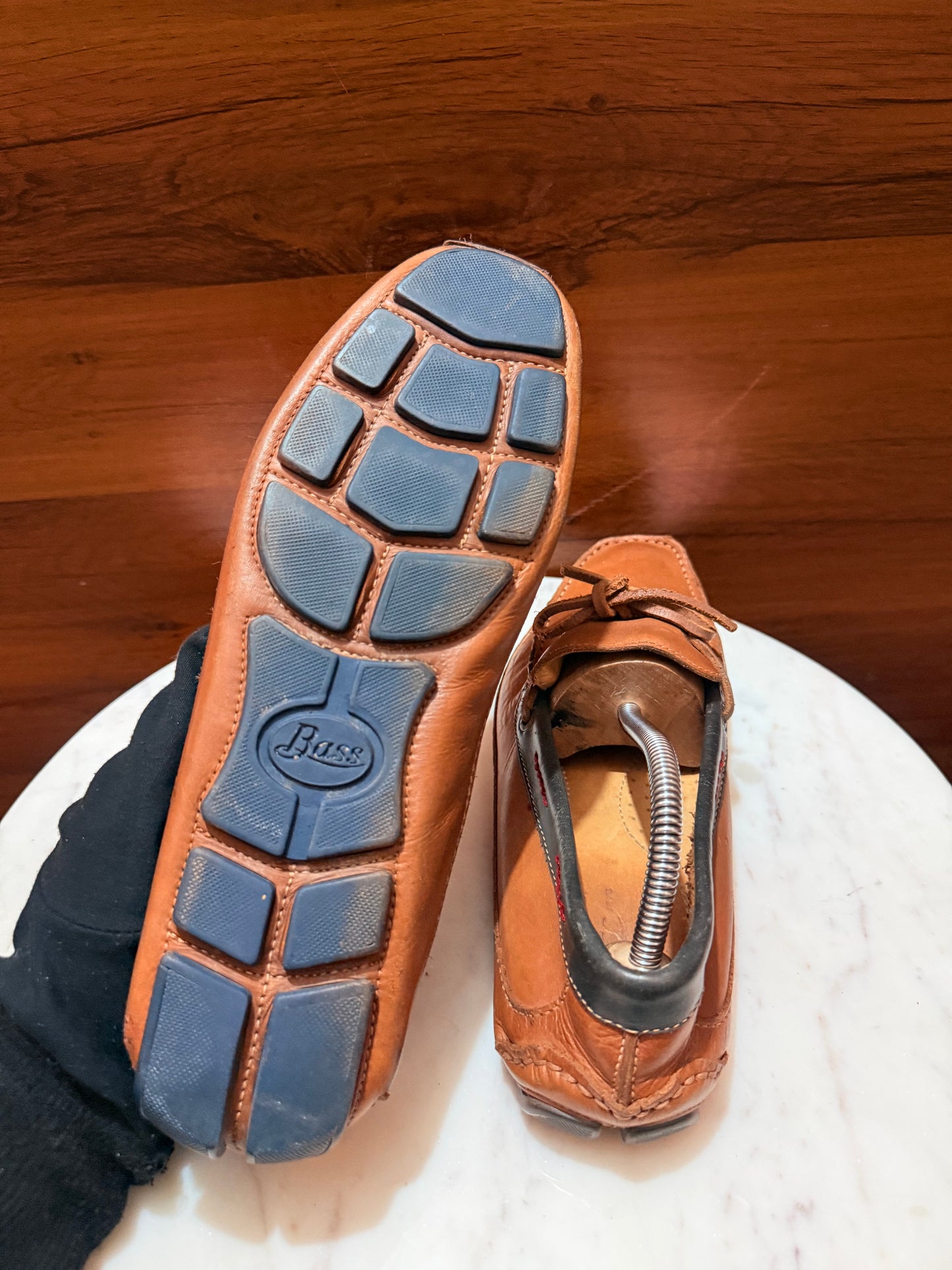 G.H. Bass & Co. Leather Camp Moc Boat Shoes
