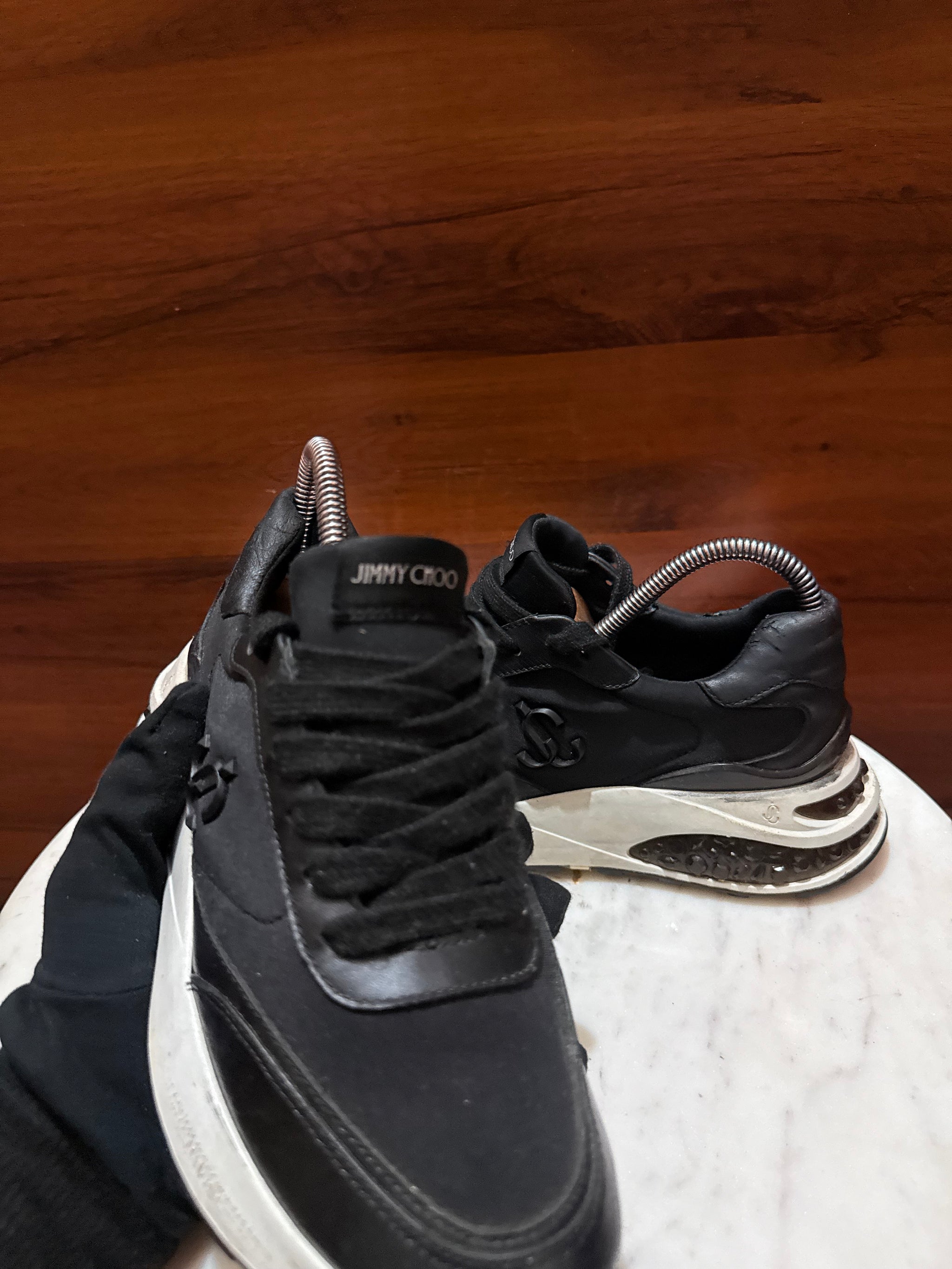 Jimmy Choo Memphis Low-Top Sneakers