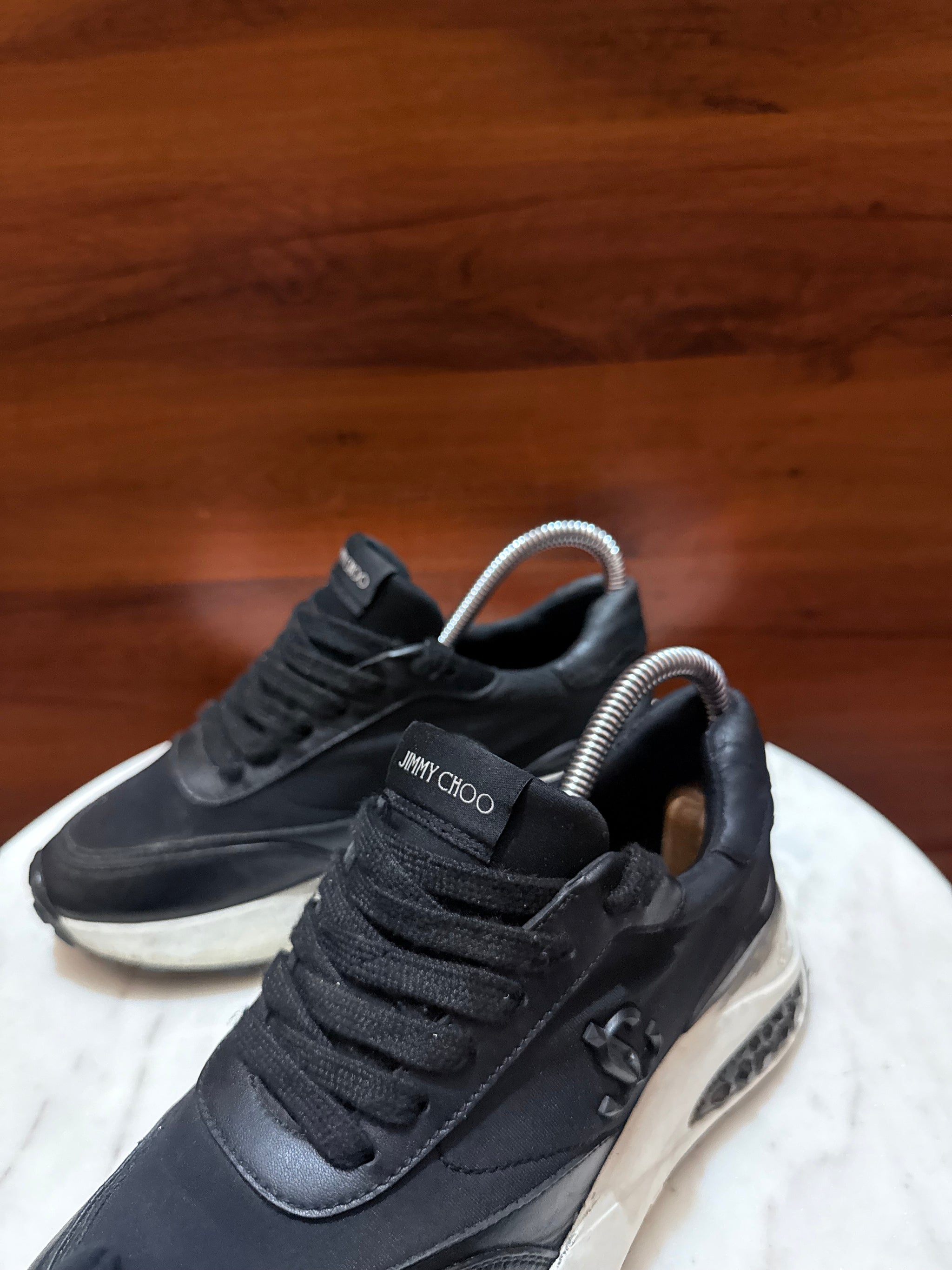Jimmy Choo Memphis Low-Top Sneakers