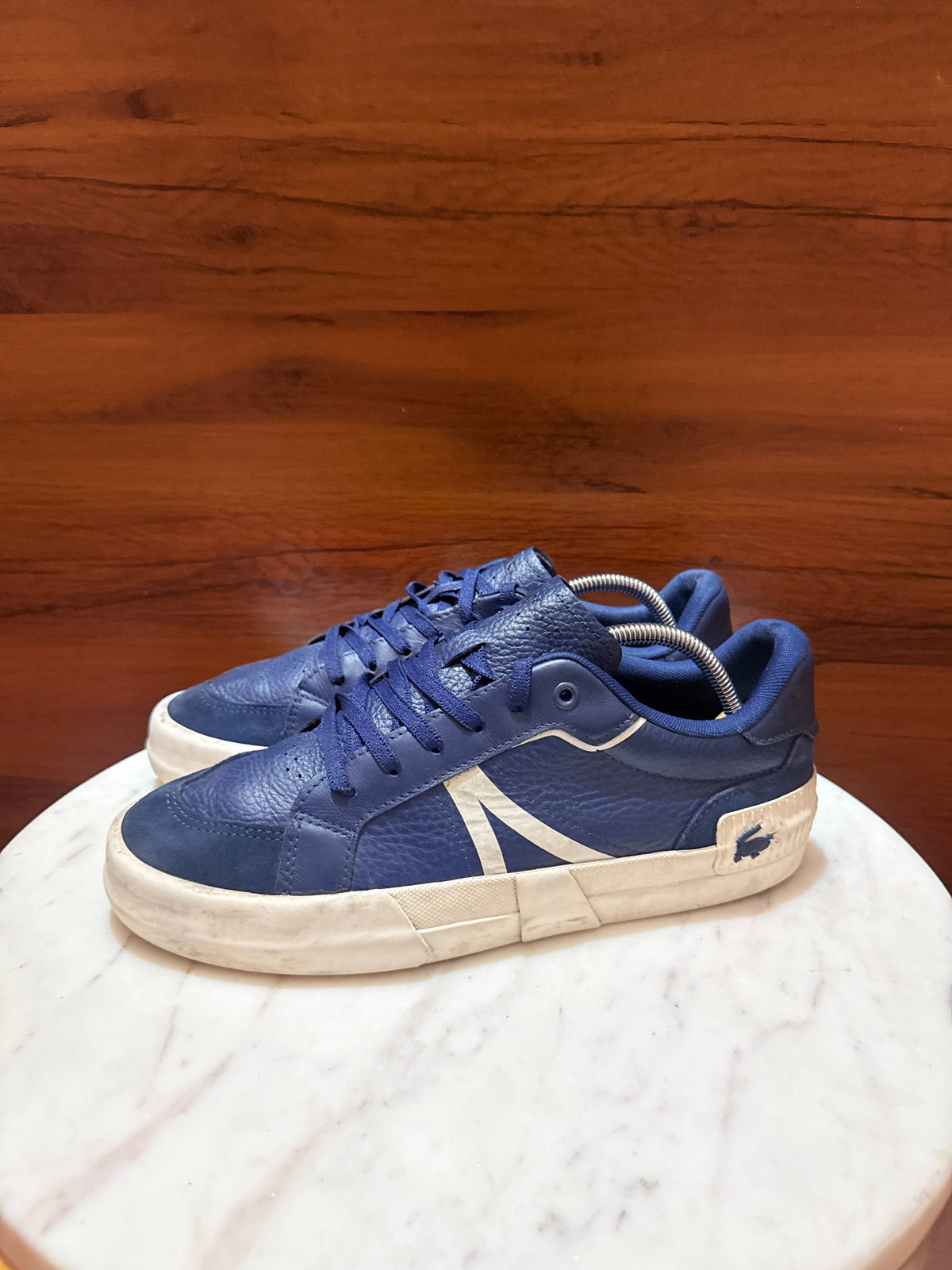 Lacoste L-Guard Leather Low-Top Sneakers