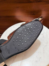 Tod's Double T Leather Penny Loafers