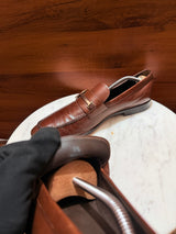 Tod's Double T Leather Penny Loafers