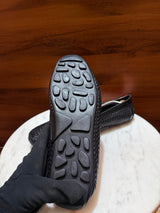 Salvatore Ferragamo Woven Leather Gancini Driving Loafers
