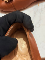 Michael Kors Fulton Leather Padlock Ballet Flats