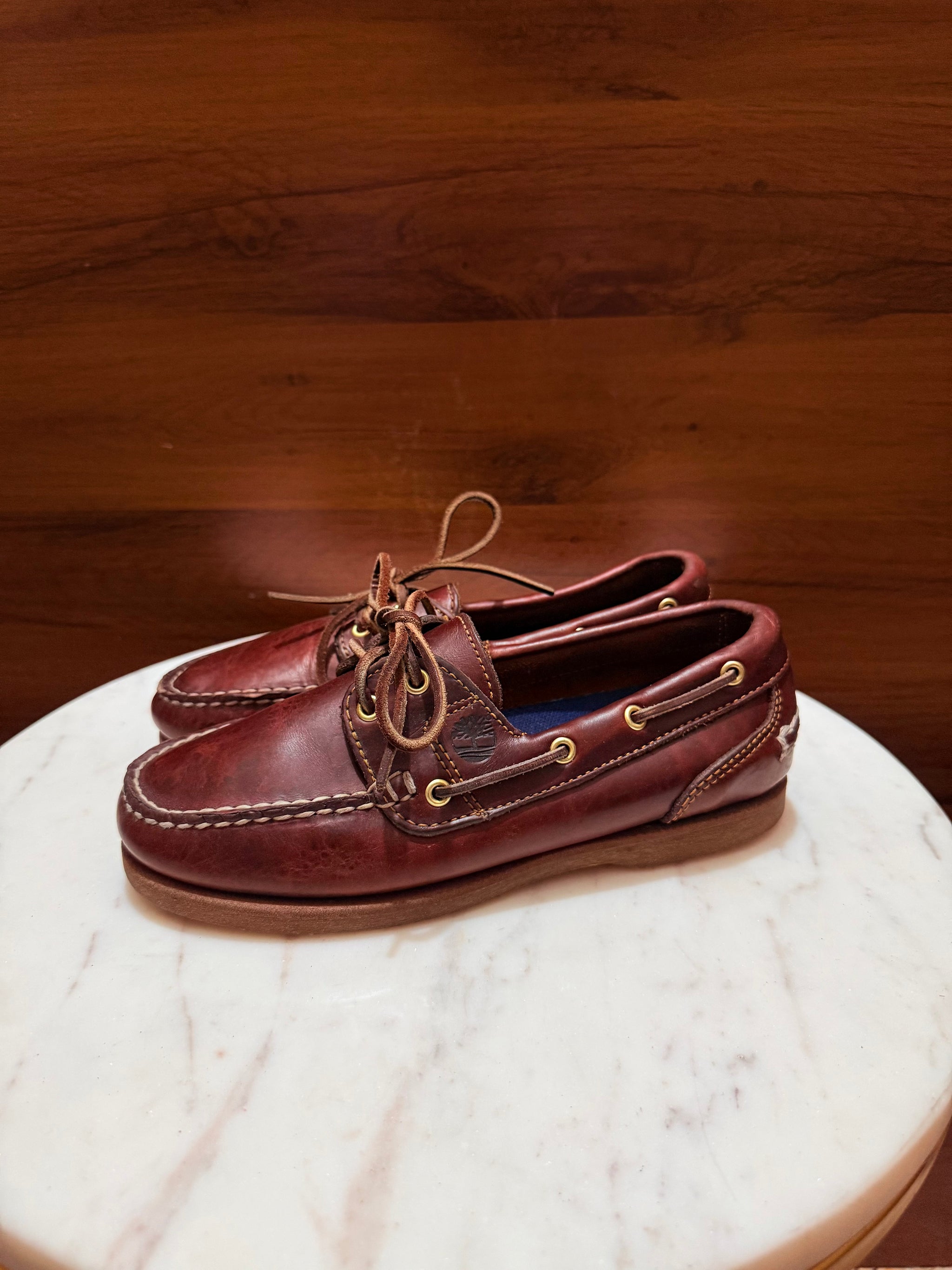 Timberland Authentic Classic Leather Boat Shoes
