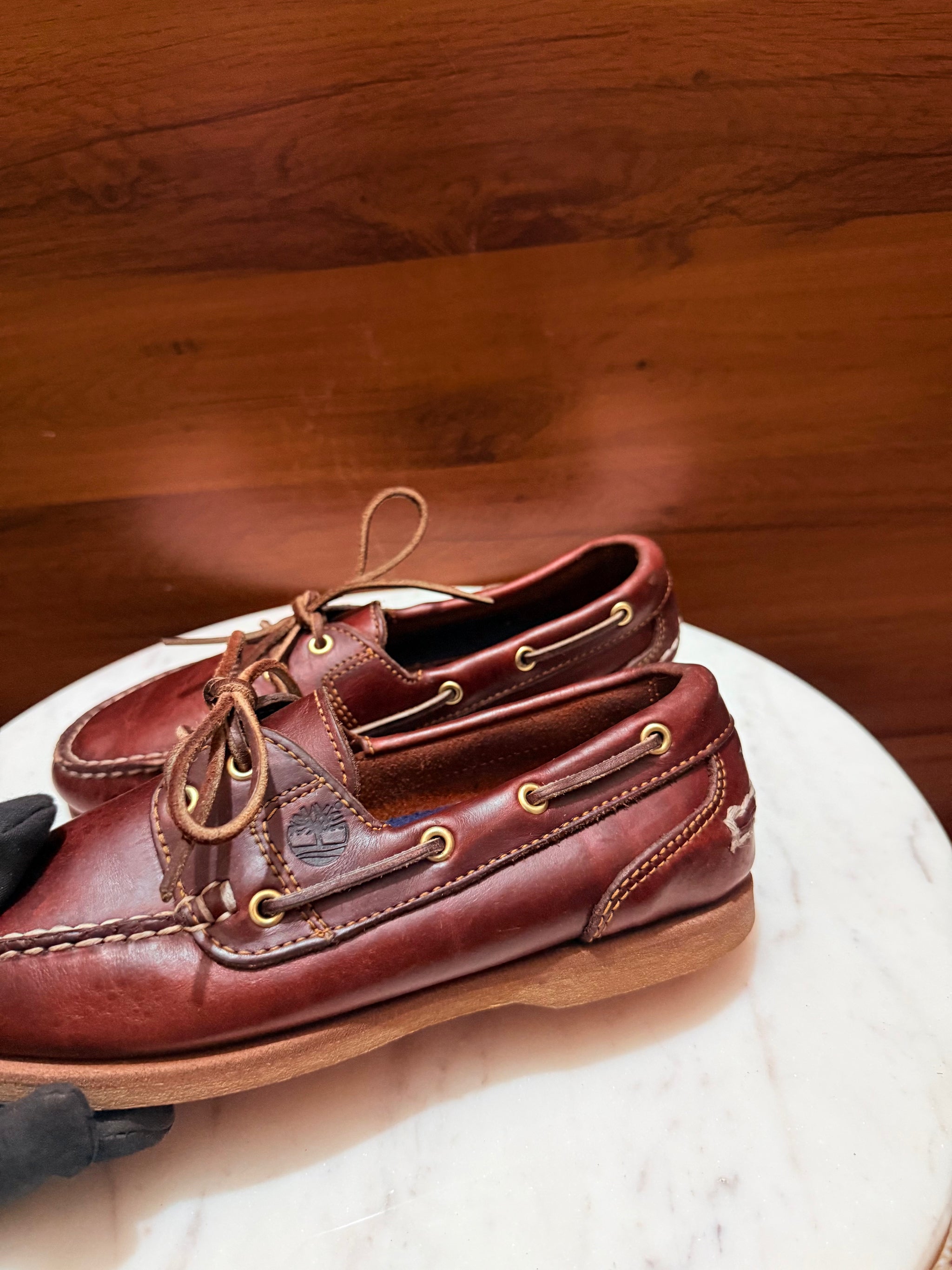 Timberland Authentic Classic Leather Boat Shoes