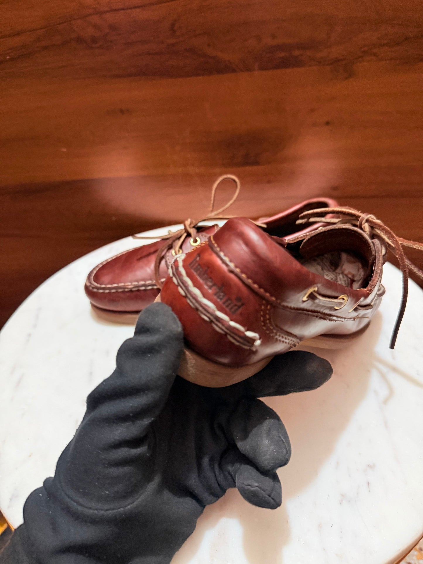 Timberland Authentic Classic Leather Boat Shoes