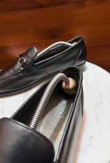 Rosso Brunello – Smooth Leather Gancini Bit Loafers