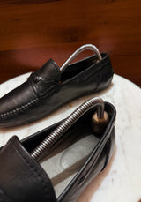 Rosso Brunello – Smooth Leather Gancini Bit Loafers