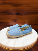 Michael Kors – Kendrick Monogram Canvas & Leather Espadrille Flats