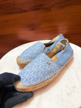 Michael Kors – Kendrick Monogram Canvas & Leather Espadrille Flats