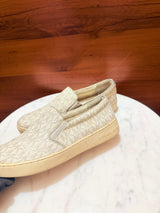 Michael Kors – Keaton Monogram Canvas Slip-On Sneakers