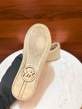 Michael Kors – Keaton Monogram Canvas Slip-On Sneakers