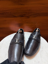 Louis Vuitton Monte Carlo Taiga Leather Driving Loafers