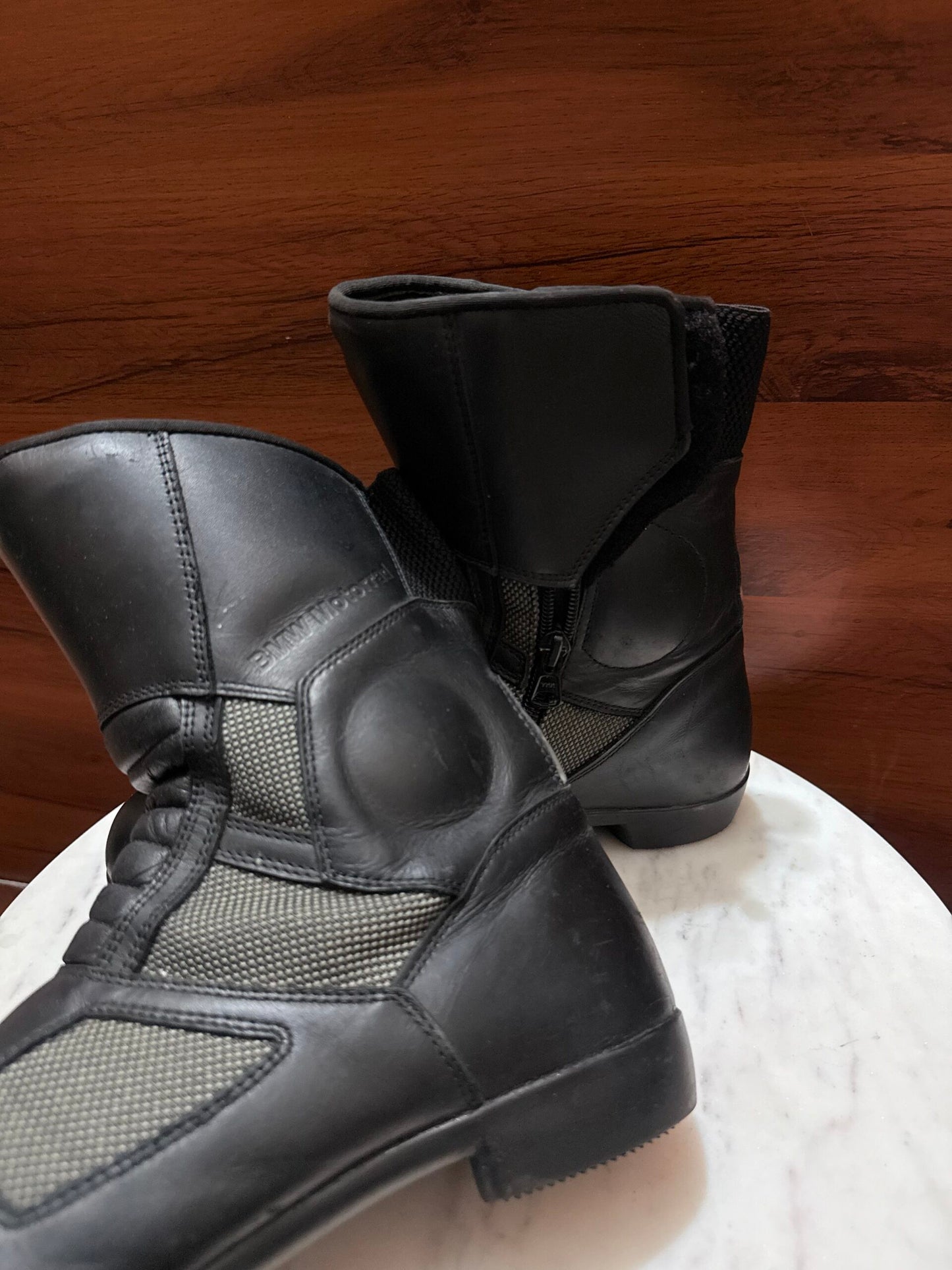 BMW Motorrad – AirFlow Premium Leather & Mesh Motorcycle Riding Boots