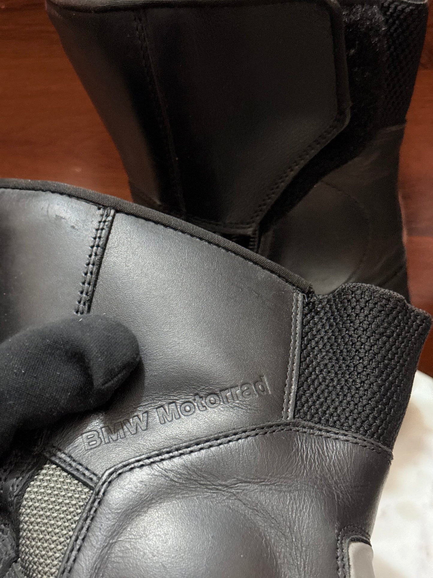 BMW Motorrad – AirFlow Premium Leather & Mesh Motorcycle Riding Boots