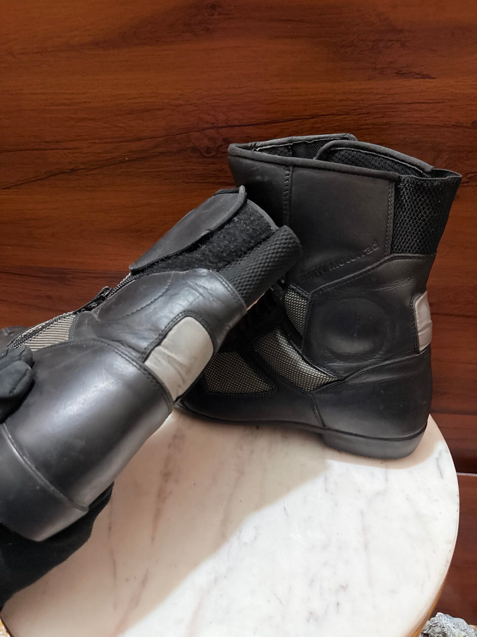 BMW Motorrad – AirFlow Premium Leather & Mesh Motorcycle Riding Boots
